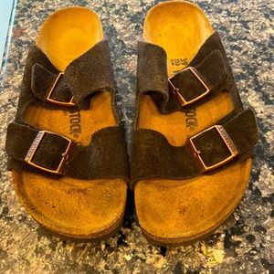 Birkenstock Sandals, size 39, blackish brown